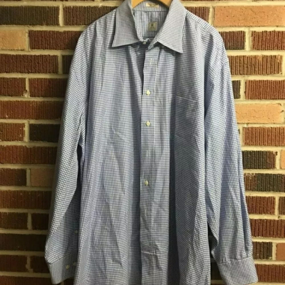 Peter Millar Long Sleeve Button Front Shirt